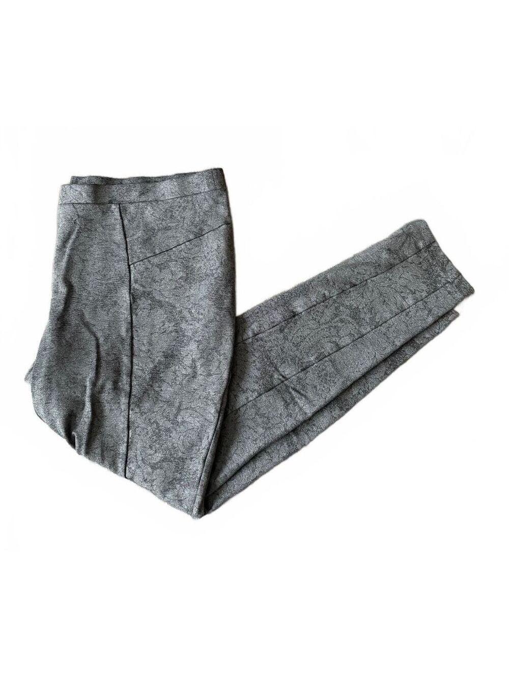 Catherine by Catherine Malandrino Skinny Cropped Pants Size Large Gray Casual